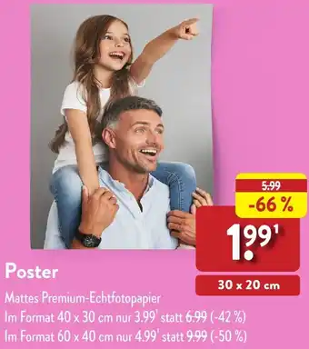 Aldi Nord Poster Angebot