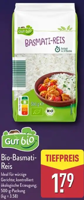 Aldi Nord Gut Bio-Basmati Reis Angebot