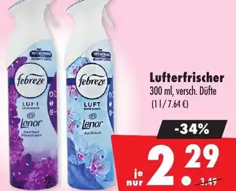 Mäc Geiz febreze Lufterfrischer Angebot