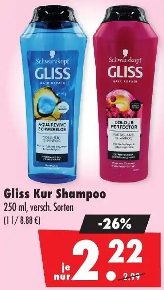 Mäc Geiz Gliss Kur Shampoo Angebot