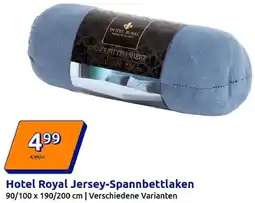 Action Hotel Royal Jersey-Spannbettlaken Angebot