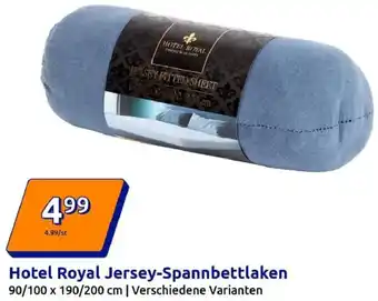 Action Hotel Royal Jersey-Spannbettlaken Angebot