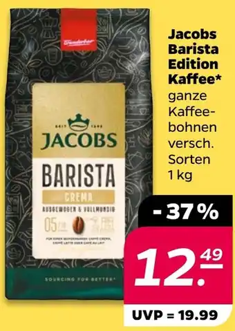 NETTO Jacobs Barista Edition Kaffee Angebot