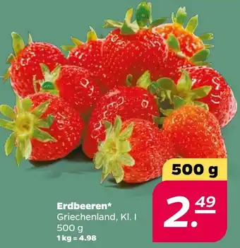 NETTO Erdbeeren Angebot