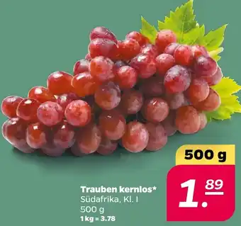 NETTO Trauben kernlos Angebot