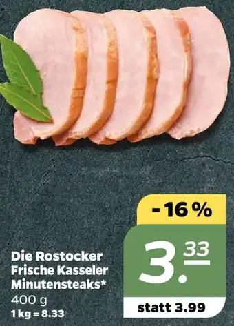 NETTO Die Rostocker Frische Kasseler Minutensteaks Angebot