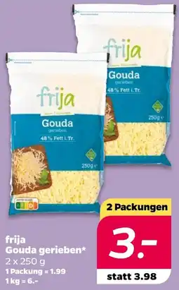 NETTO frija Gouda gerieben Angebot