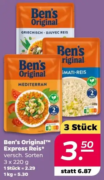 NETTO Ben's Original Express Reis Angebot