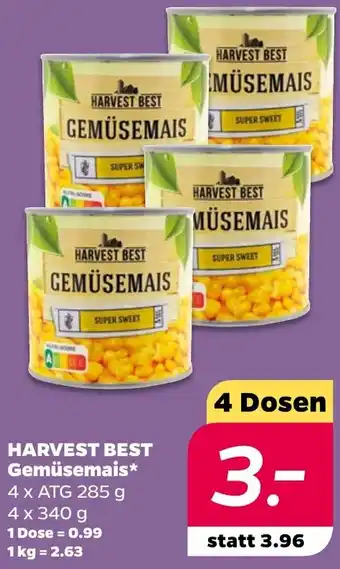 NETTO HARVEST BEST Gemüsemais Angebot