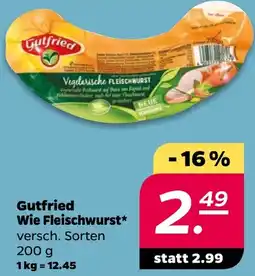 NETTO Gutfried Wie Fleischwurst Angebot