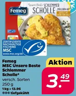 NETTO Femeg MSC Unsere Beste Schlemmer Scholle Angebot