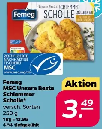 NETTO Femeg MSC Unsere Beste Schlemmer Scholle Angebot