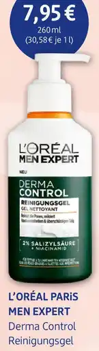 dm drogerie L'ORÉAL PARIS MEN EXPERT Derma Control Reinigungsgel Angebot