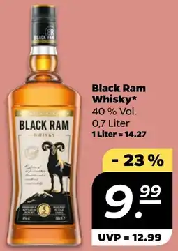 NETTO Black Ram Whisky Angebot