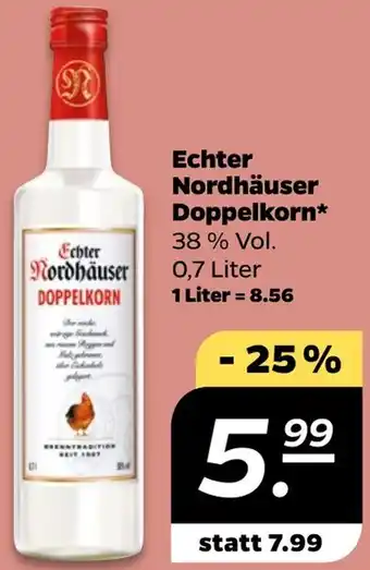 NETTO Echter Nordhäuser Doppelkorn Angebot