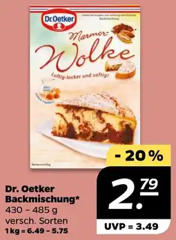 NETTO Dr. Oetker Backmischung Angebot