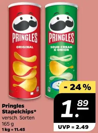 NETTO Pringles Stapelchips Angebot