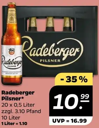 NETTO Radeberger Pilsner Angebot