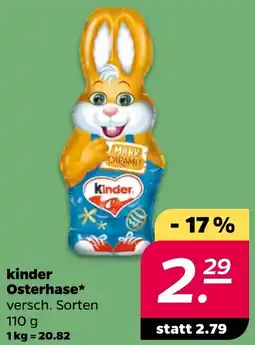 NETTO kinder Osterhase Angebot