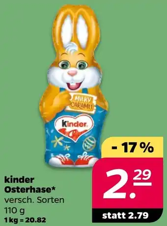 NETTO kinder Osterhase Angebot