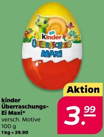 NETTO kinder Überraschungs Ei Maxi Angebot