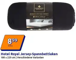 Action Hotel Royal Jersey-Spannbettlaken Angebot