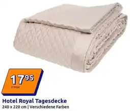 Action Hotel Royal Tagesdecke Angebot