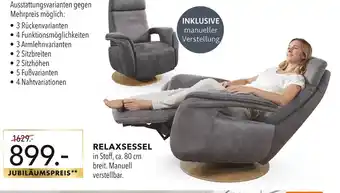 Multipolster Relaxsessel Angebot