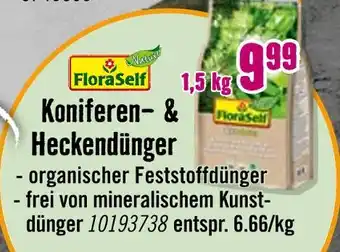 Hornbach Floraself koniferen- & heckendünger Angebot