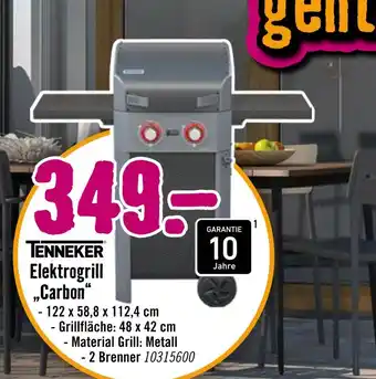 Hornbach Tenneker elektrogrill „carbon“ Angebot