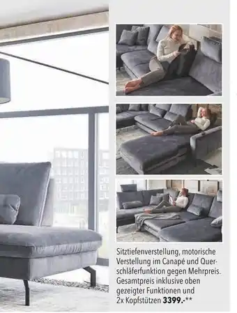 Multipolster Wohnlandschaft Angebot