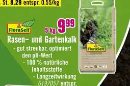 Hornbach Floraself rasen- und gartenkalk Angebot