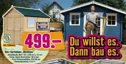 Hornbach Holz-gartenhaus „blockhaus“ Angebot