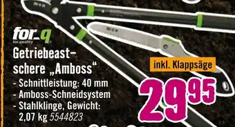 Hornbach Getriebeastschere „amboss“ Angebot