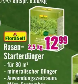 Hornbach Rasen starterdünger Angebot