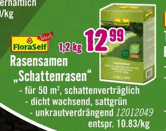 Hornbach Floraself rasensamen „schattenrasen“ Angebot