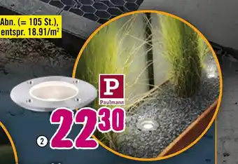 Hornbach Paulmann bodeneinbauleuchte „floor“ Angebot