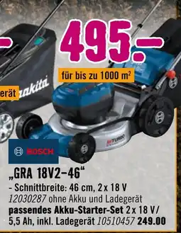 Hornbach Bosch „gra 18v2-46“ Angebot