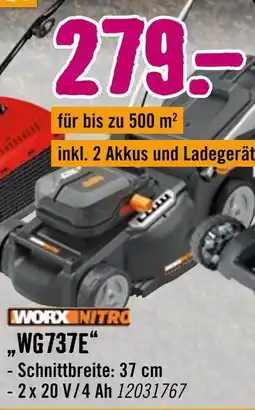 Hornbach Akku-rasenmäher Angebot