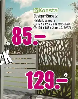 Hornbach Konsta design-einsatz Angebot