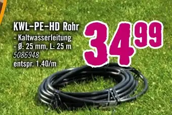 Hornbach Kwl-pe-hd rohr Angebot