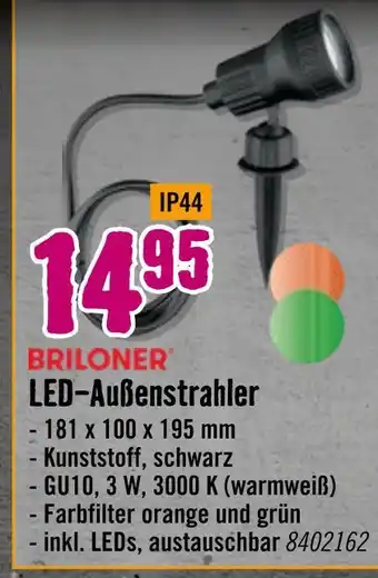 Hornbach Briloner led-außenstrahler Angebot