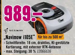 Hornbach Segway „navimow i105e“ Angebot