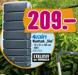 Hornbach 4rain wandtank „slim“ Angebot