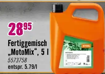 Hornbach Stihl fertiggemisch motomix Angebot