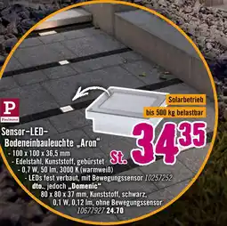 Hornbach Paulmann sensor-led-bodeneinbauleuchte „aron“ Angebot