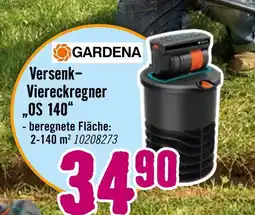 Hornbach Gardena versenk- viereckregner „os 140“ Angebot