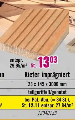 Hornbach Kiefer imprägniert Angebot