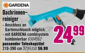 Hornbach Gardena dachrinnenreiniger Angebot