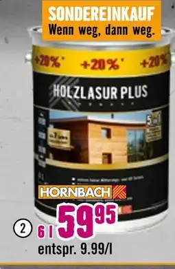 Hornbach Hornbach holzlasur plus Angebot